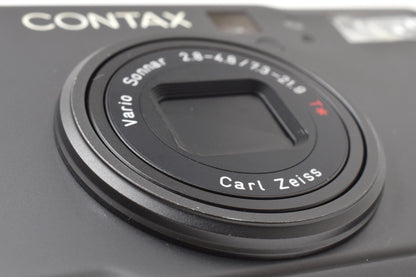 Contax TVS Digital ブラック 元箱付き #5966 10