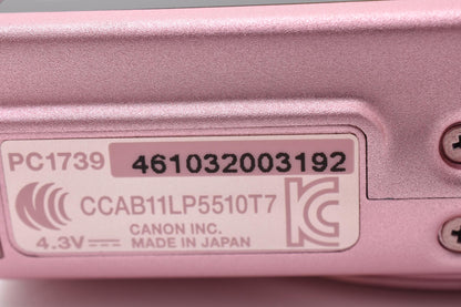 Canon IXY 420F ピンク #8948 12